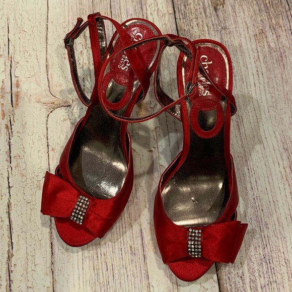 CHARLES DAVID Bling Stilettos💋NEW! - Picture 1 of 8